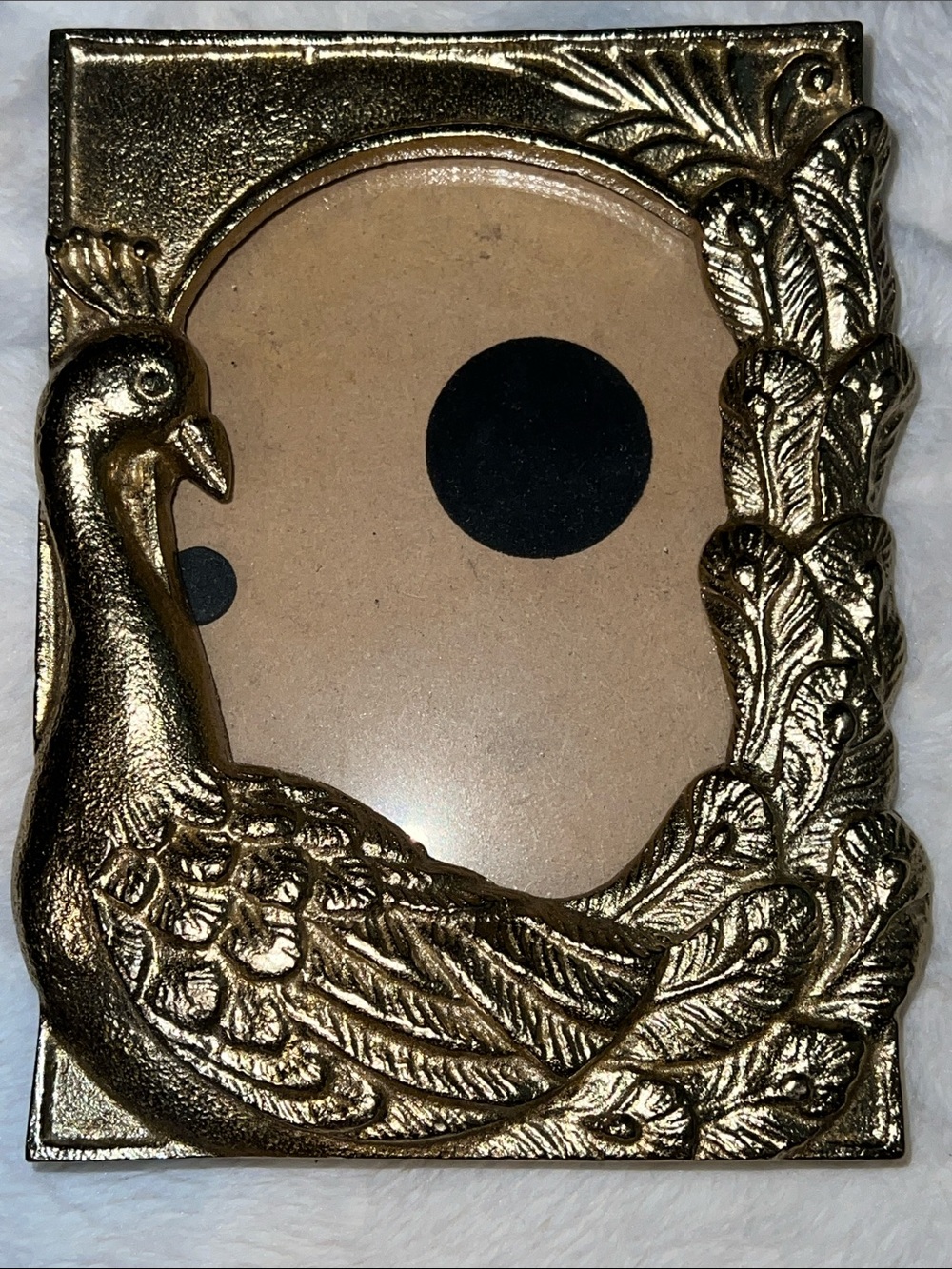 Target Opalhouse Gold Cast Metal Peacock Picture Frame 4x6